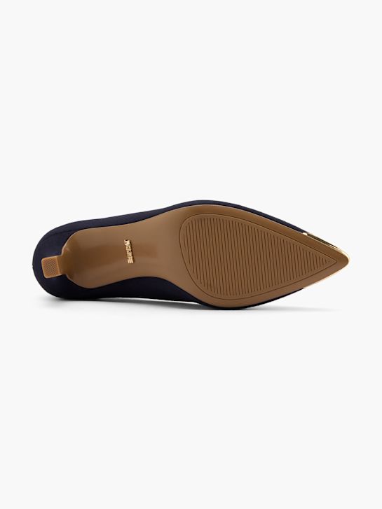 esprit talón azul oscuro deichmann