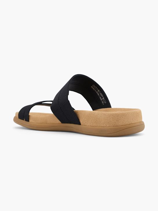 graceland sandalias negro deichmann