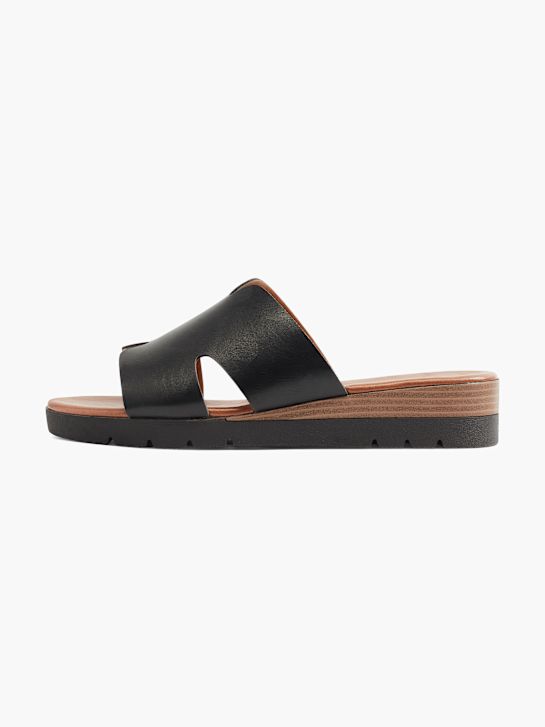 graceland sandalias negro deichmann