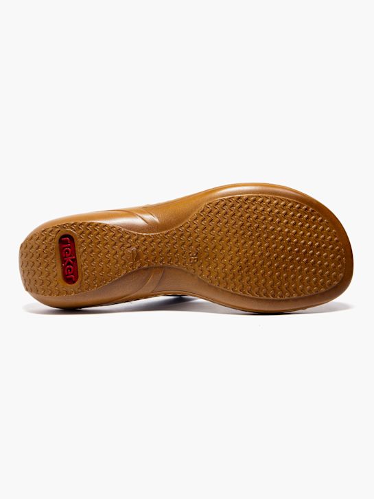 rieker sandalia azul deichmann