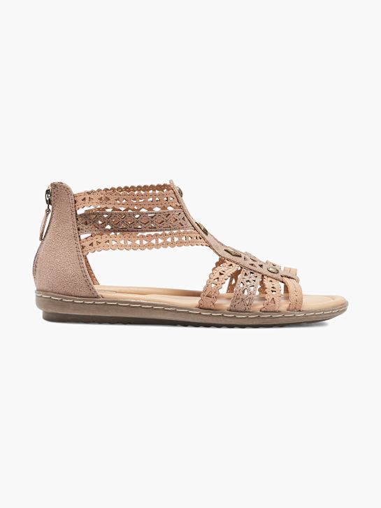 easy street sandalia marrón deichmann