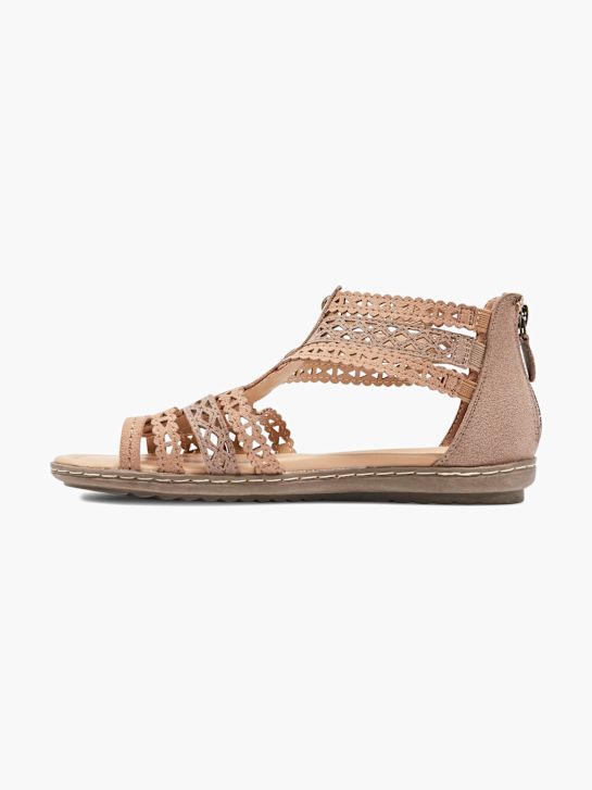 easy street sandalia marrón deichmann