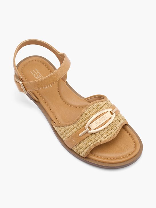 esprit sandalia marrón deichmann