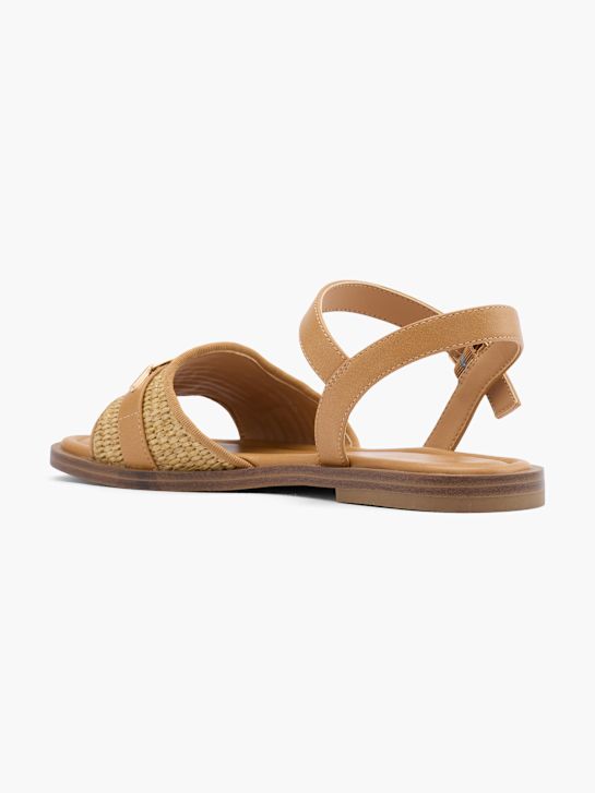 esprit sandalia marrón deichmann