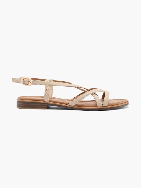 graceland sandalia beige deichmann
