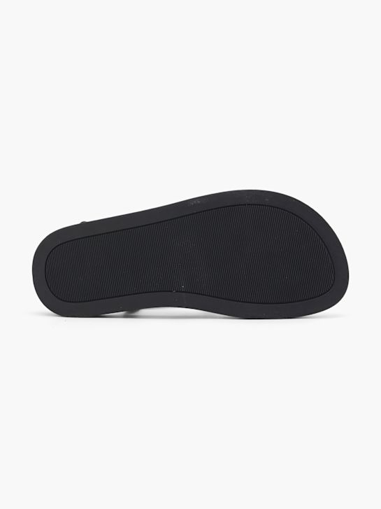 pasarela sandalias negro deichmann