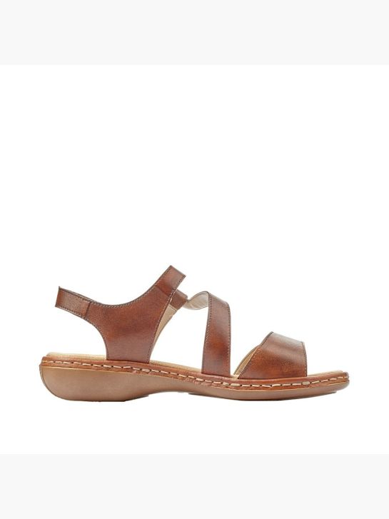 rieker sandalia marrón deichmann