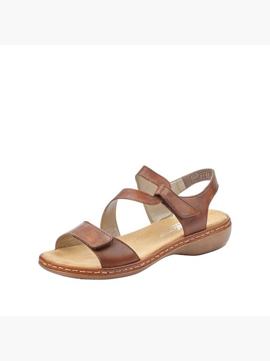 rieker sandalia marrón deichmann