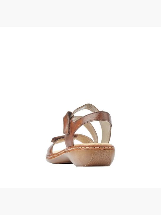 rieker sandalia marrón deichmann
