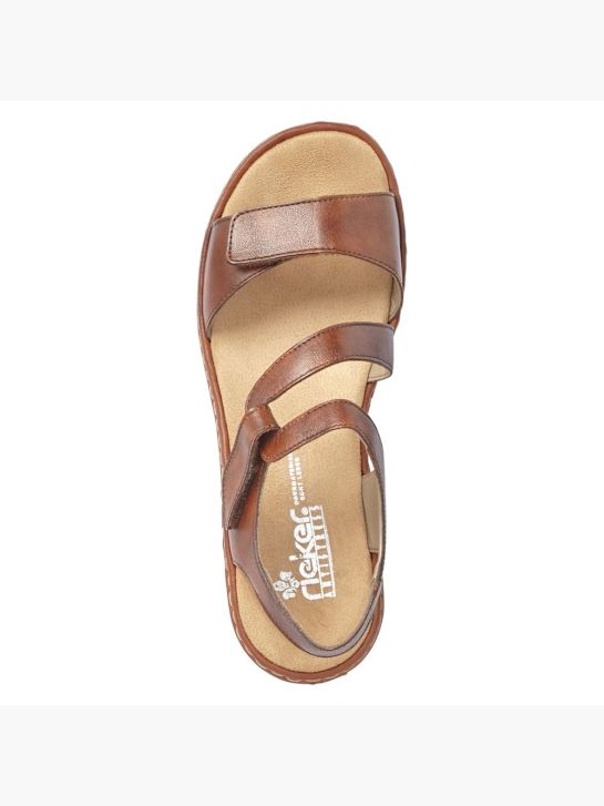 rieker sandalia marrón deichmann