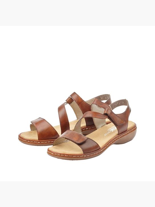 rieker sandalia marrón deichmann