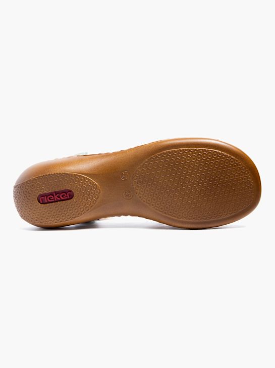 rieker sandalia beige deichmann