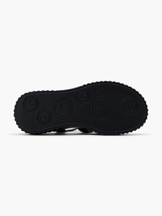 pasarela sandalias negro deichmann