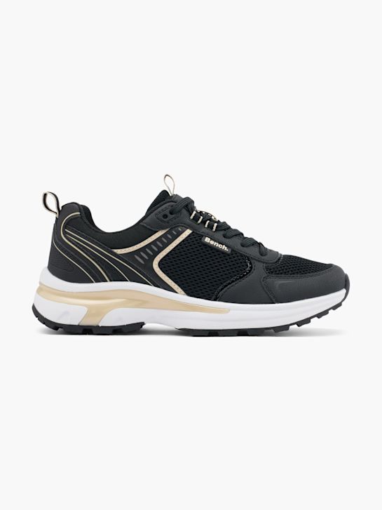 banco de entrenador negro deichmann