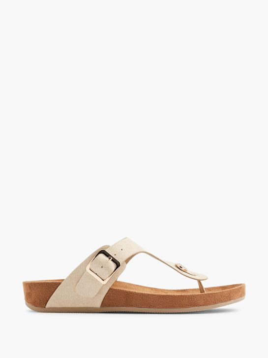 graceland flip flop beige deichmann