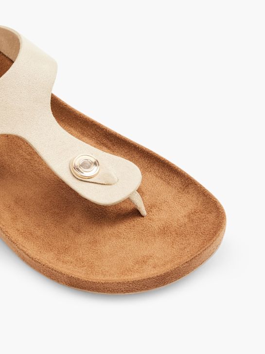 graceland flip flop beige deichmann