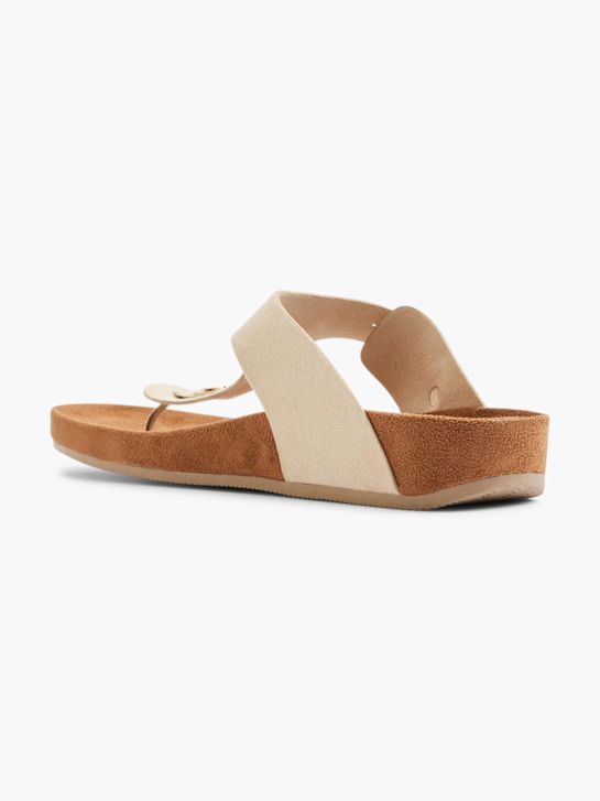 graceland flip flop beige deichmann