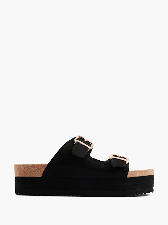 graceland plantilla sandalias negro deichmann
