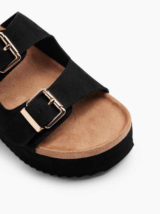 graceland plantilla sandalias negro deichmann