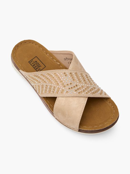 easy street plantilla de la sandalia beige deichmann