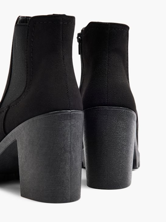 graceland de tacón chelsea boot negro deichmann