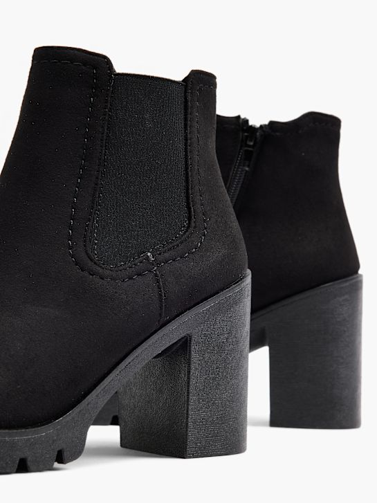graceland de tacón chelsea boot negro deichmann