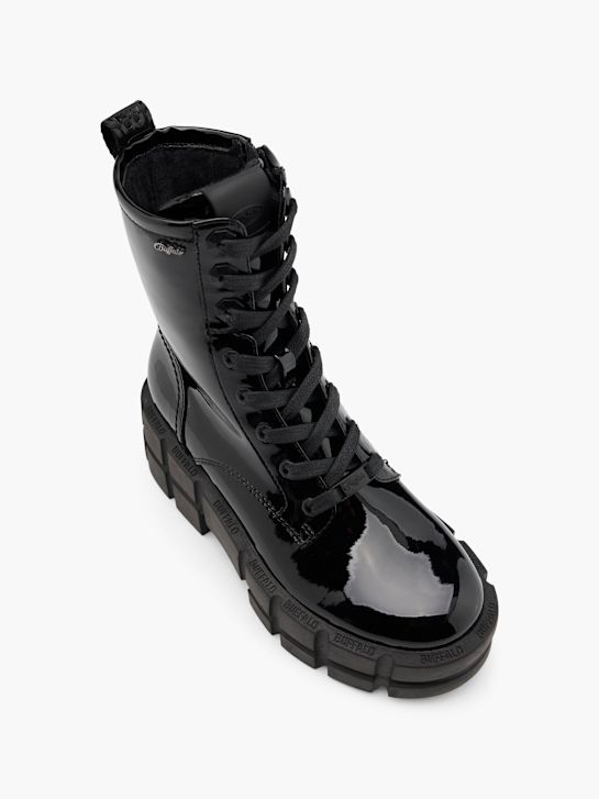 buffalo cordones de arranque negro deichmann