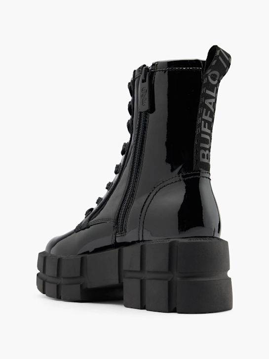 buffalo cordones de arranque negro deichmann