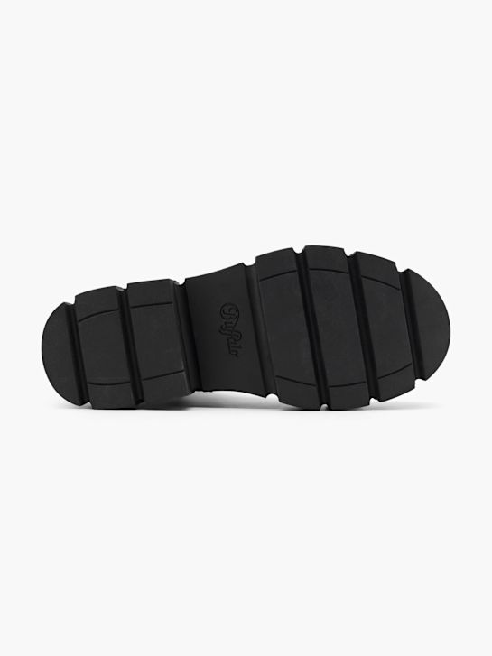 buffalo cordones de arranque negro deichmann