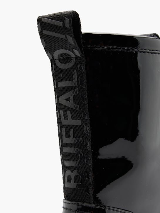 buffalo cordones de arranque negro deichmann