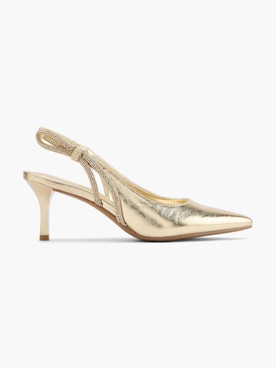 graceland slingback talón de oro deichmann