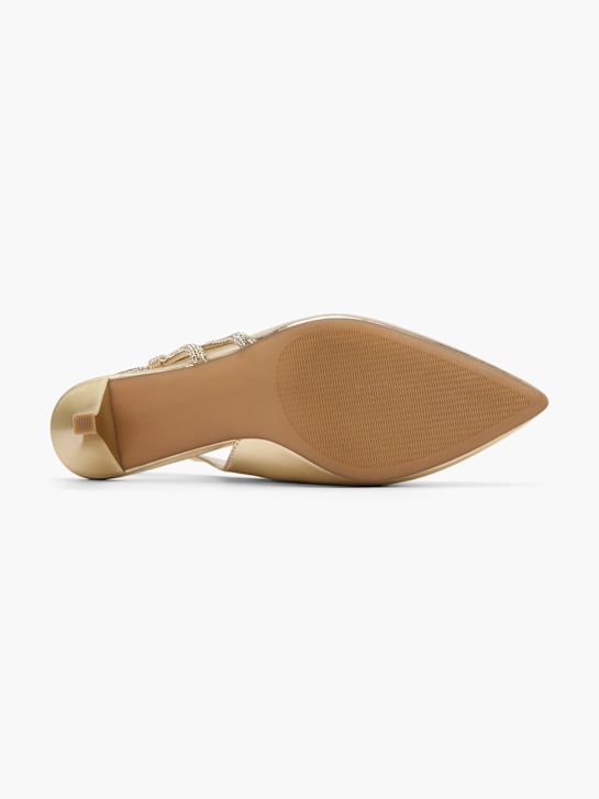 graceland slingback talón de oro deichmann
