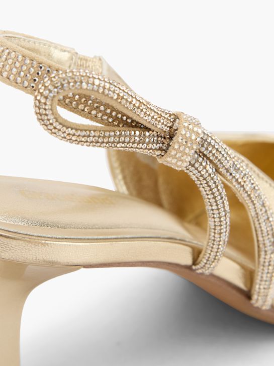 graceland slingback talón de oro deichmann