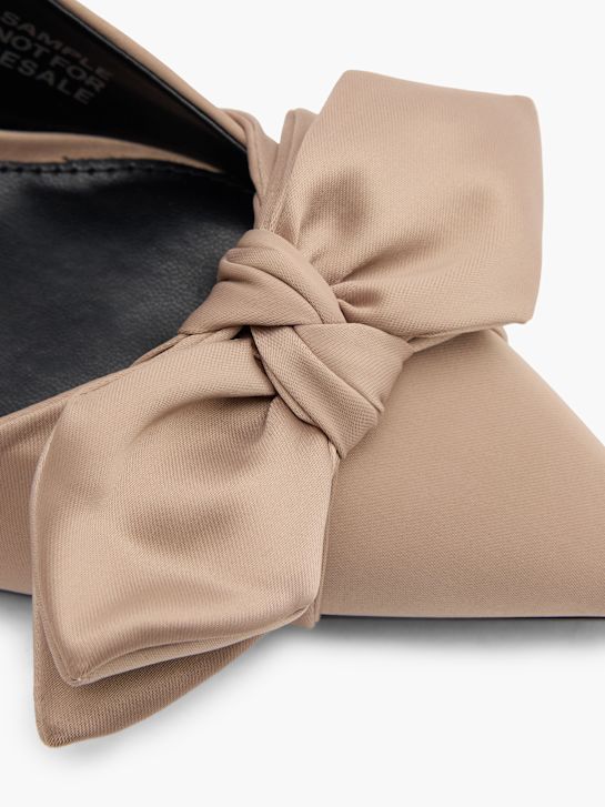 pasarela slingback talón taupe deichmann