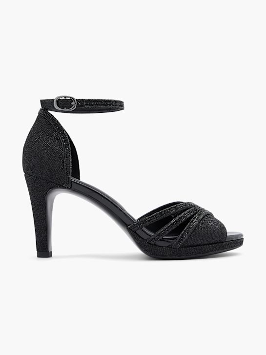 graceland slingback talón negro deichmann