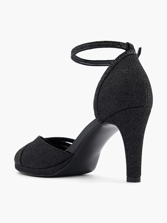 graceland slingback talón negro deichmann