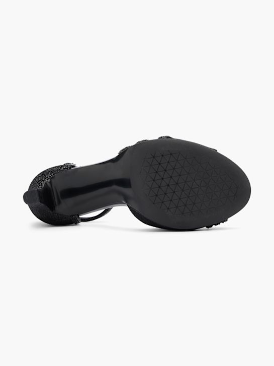 graceland slingback talón negro deichmann