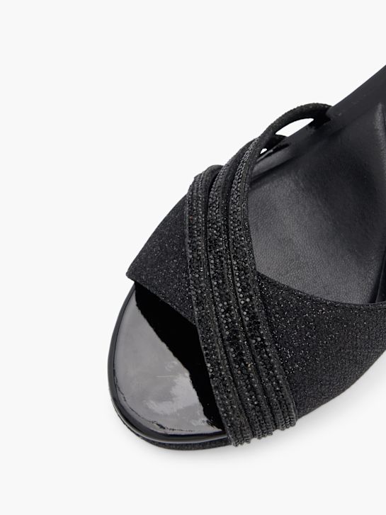 graceland slingback talón negro deichmann