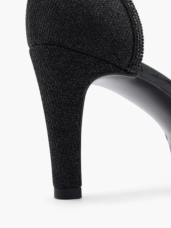 graceland slingback talón negro deichmann