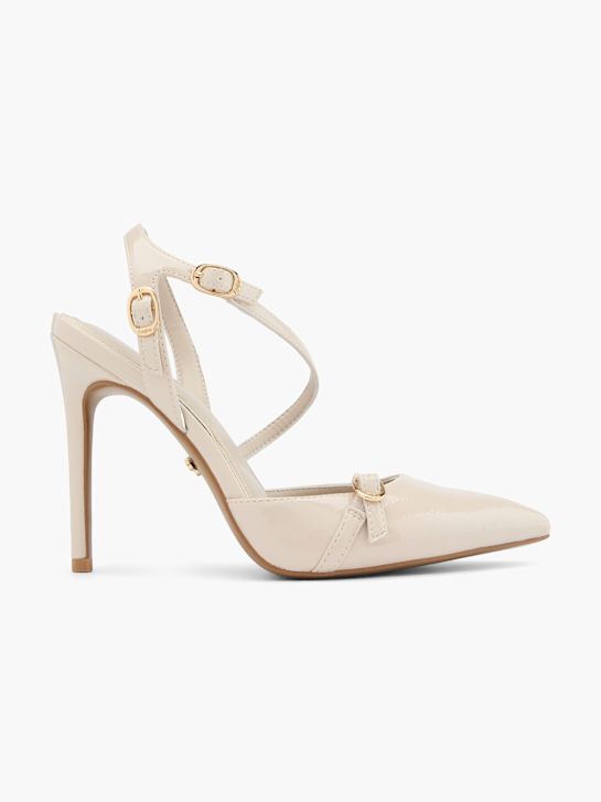 buffalo atado tacón beige deichmann