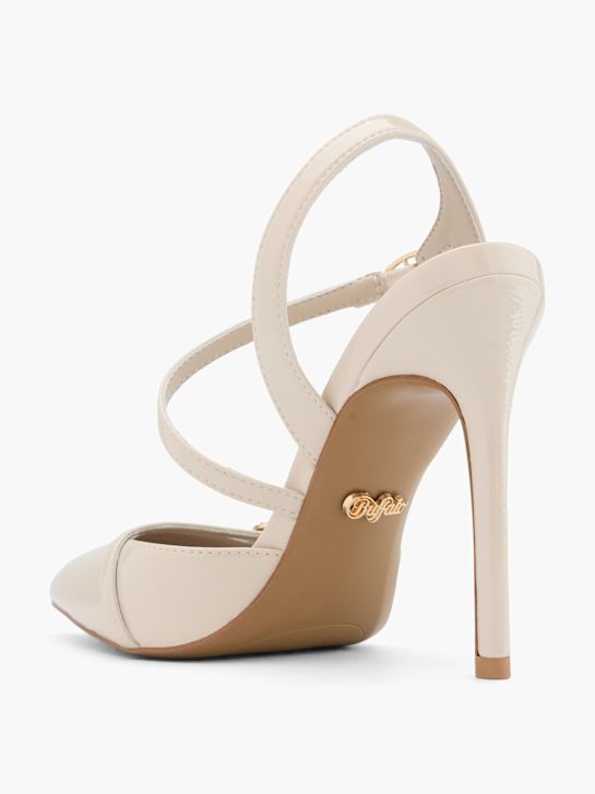buffalo atado tacón beige deichmann