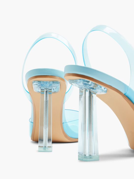 pasarela slingback talón azul deichmann