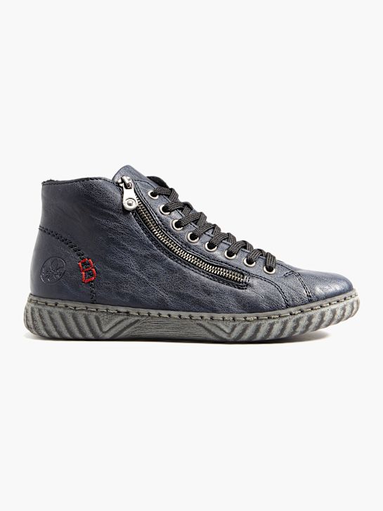 rieker alta entrenador superior azul deichmann