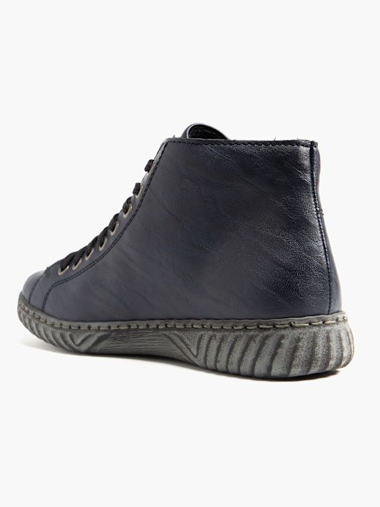 rieker alta entrenador superior azul deichmann
