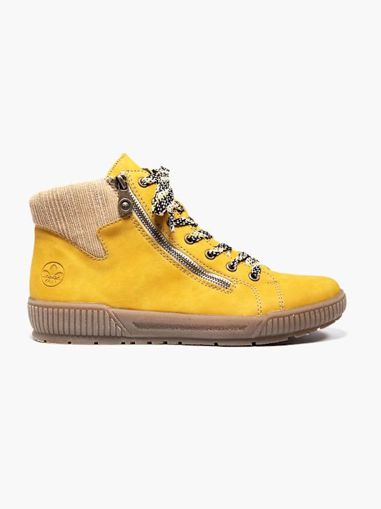 rieker alta entrenador amarillo deichmann