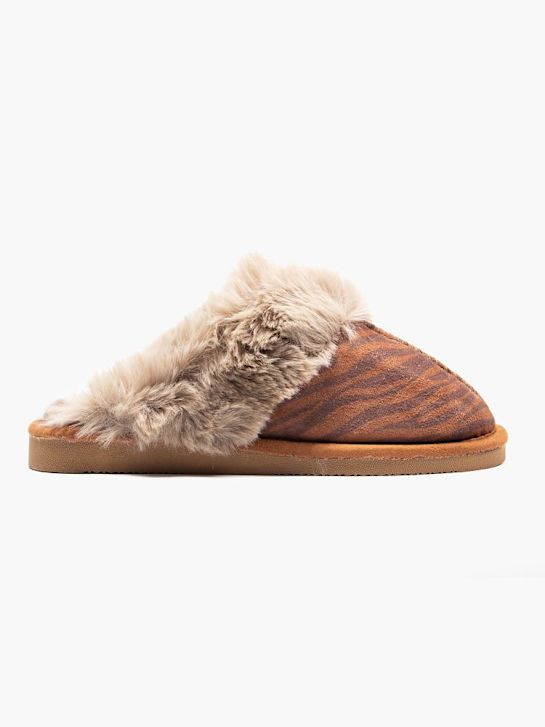 casa mia casa zapatillas marrón deichmann