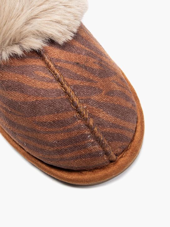 casa mia casa zapatillas marrón deichmann