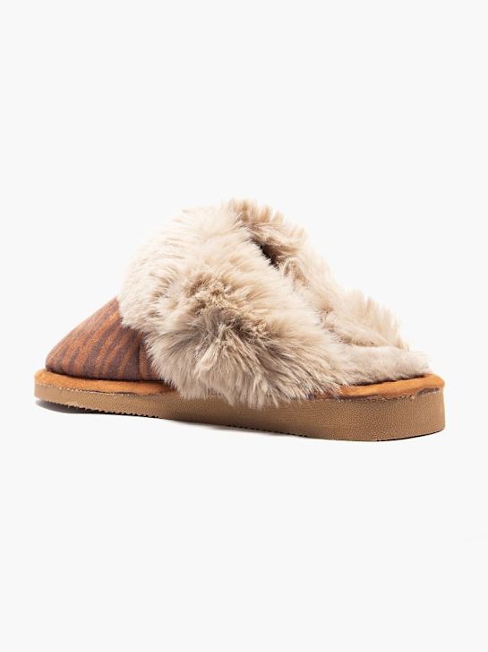 casa mia casa zapatillas marrón deichmann