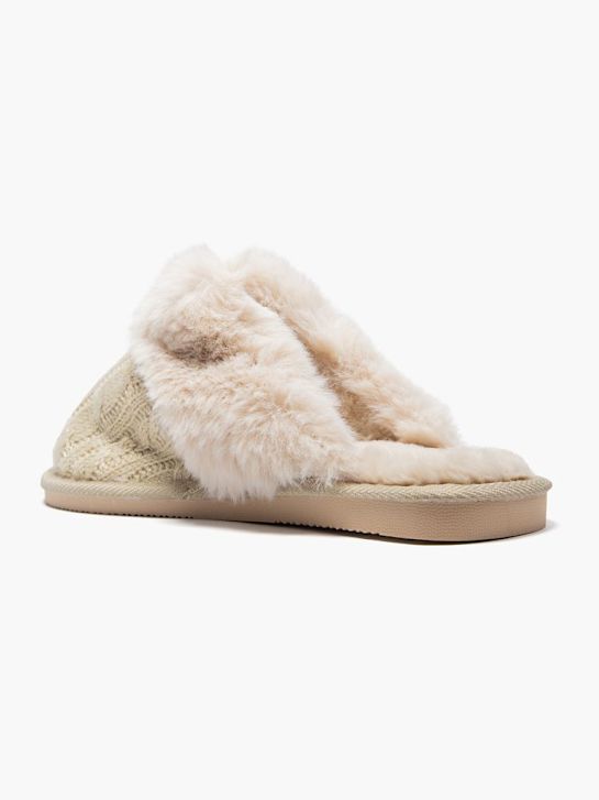 casa mia casa de la zapatilla beige deichmann