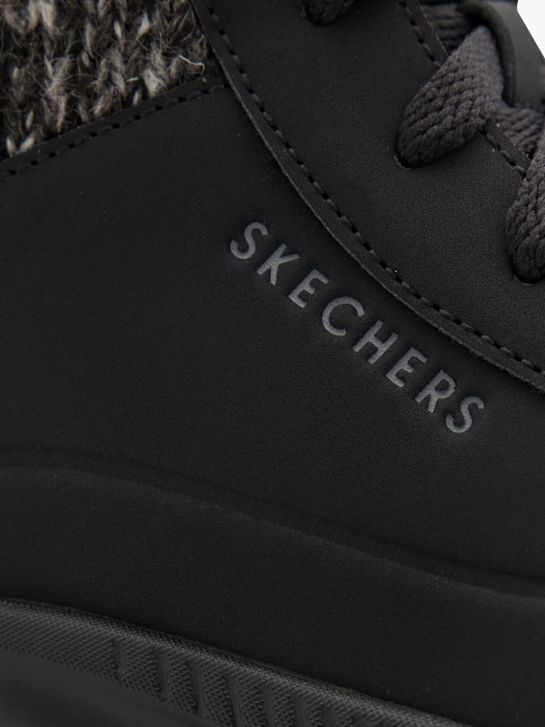 skechers con aire cordones de arranque negro deichmann